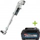 Makita CL004GA101 XGT 40 V Max Aspirateur avec brosse rotative, batterie 2.0 Ah (1 pack), chargeur rapide, en boîte