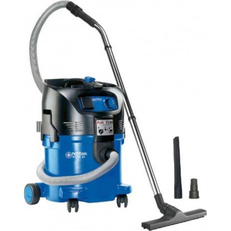 Nilfisk 107407544 Attix 30-21 PC Compact aspirateur eau et poussières