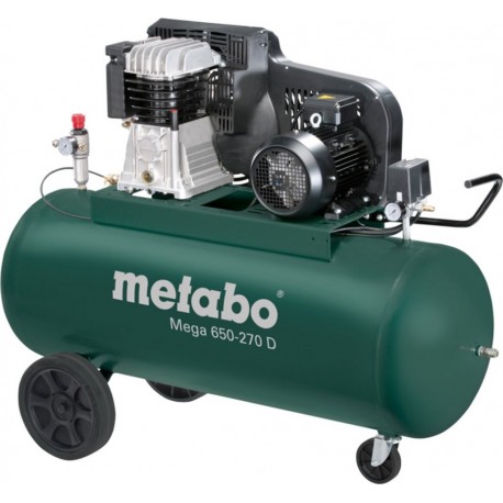 Metabo 601543000 Mega 650-270D Compresseur 11 Bar