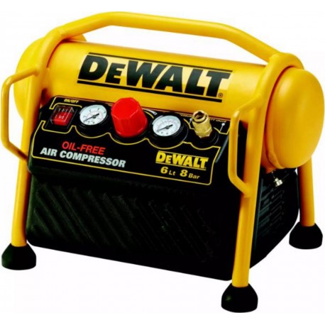 DeWalt DPC6MRC-QS Compresseur 6 litres + tuyau 5m