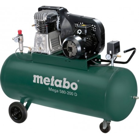 Metabo 601588000 Mega 580-200D Compresseur 11 Bars