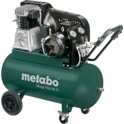 Metabo 601540000 Mega 550-90D Compresseur 11 Bar