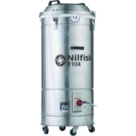 Nilfisk 4031600006 R104 114L. SS KW0.9 D460 +50 Aspirateur industriel
