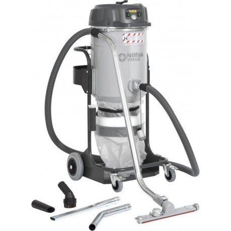 Nilfisk 4012300070 VHS120 Aspirateur tout-en-un de classe H pour le bâtiment et la construction