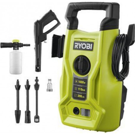 Ryobi 5133005365 RY110PWA 1400W 110Bar Nettoyeur haute pression