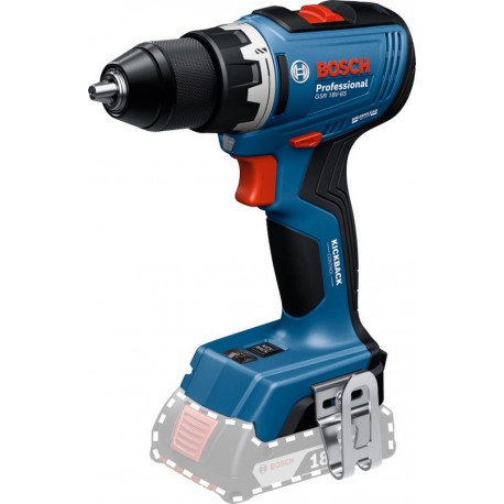 Bosch Bleu 06019N3200 Perceuse sans fil GSR 18V-65 sans batteries ni chargeur dans sa boîte