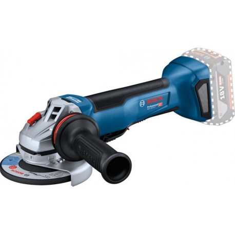 Bosch Bleu 06019J4102 GWS 18-10 P Accu Angle Grinder 18V excl. batteries et chargeur 125 mm en L-Boxx