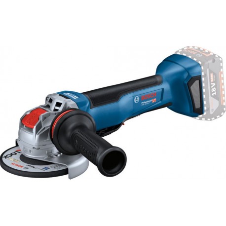 Bosch Bleu 06019J4201 X-LOCK GWX 18 V-10 P Accu Meuleuse d'Angle Excl. Batteries + chargeur en L-Boxx