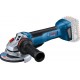 Bosch Bleu 06019J4100 GWS 18-10 P Accu Angle Grinder 18V excl. batteries et chargeur 125 mm