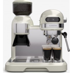 Klarstein Machine à expresso Bella 19 bars 2 tasses 1550W Broyeur