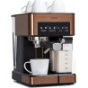 Klarstein Machine à expresso Arabica Comfort 1350W 20 Bar 1,8l Marron
