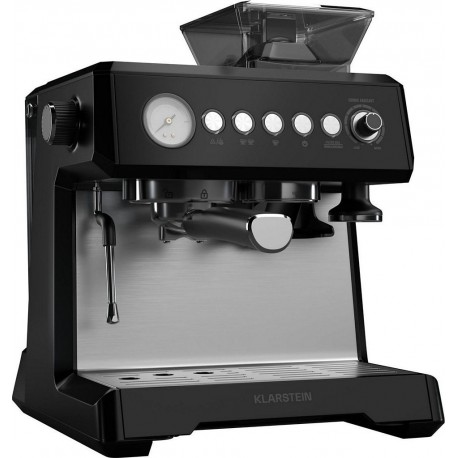 Klarstein Machine à expresso GrandPresso 20 bars 1350 W 2,3 L Noir