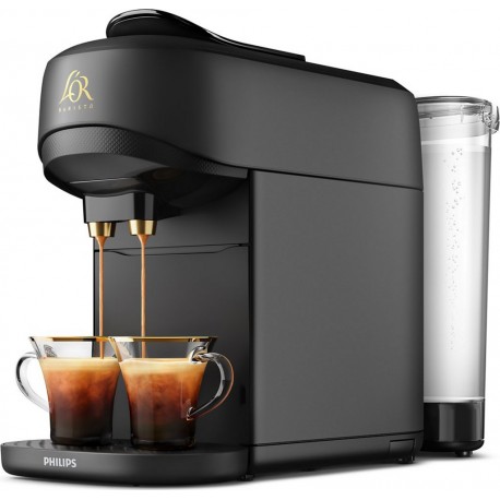 Philips Cafetière à dosette L&-39 Or Barista Absolu LM9512/60 - Cafés chauds ou glacés