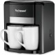 Techwood Cafetière filtre Cafetière 2 Tasses Duo TCA-206