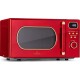 Klarstein Micro ondes grill Julieta grill 20L 800 W Ø25,5cm Rouge