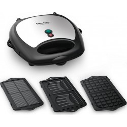 Moulinex Gaufrier breaktime +3 plaques SJ611810