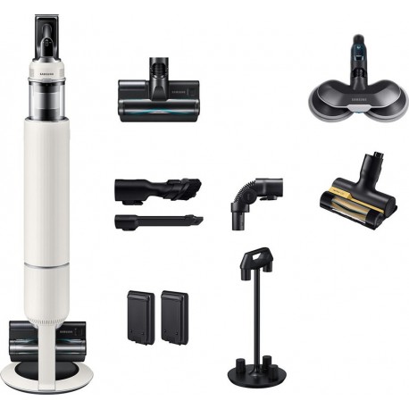Samsung Aspirateur balai Bespoke AI Jet Lite Pro Extra Blanc 2 batteries VS80F28EGS