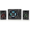 Nedis Enceinte portable avec LED et Alimentation USB