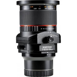 Samyang Objectif pour Reflex 24mm T-S F3.5 Sony E