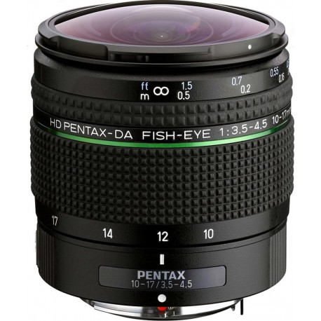 Pentax Objectif pour Reflex HD DA10-17mm Fish-eye f/3.5-4.5 ED IF