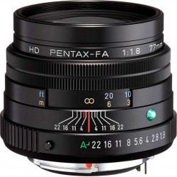 Pentax Objectif pour Reflex HD -FA 77mm f/1.8 Limited Noir