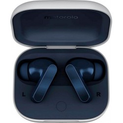 Motorola Ecouteurs Casque Bluetooth Moto Buds Bleu