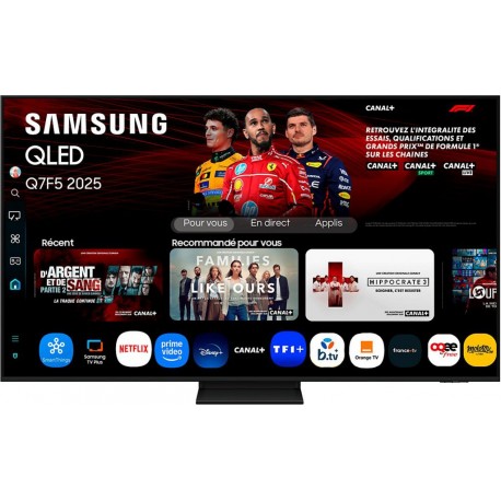 Samsung TV QLED TQ55Q7F5 4K AI SmartTV 2025