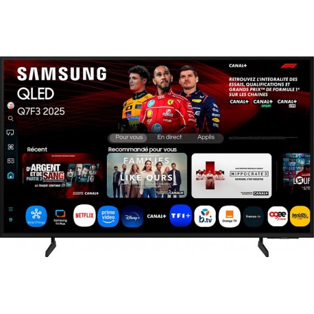 Samsung TV QLED TQ43Q7F3 4K AI SmartTV 2025
