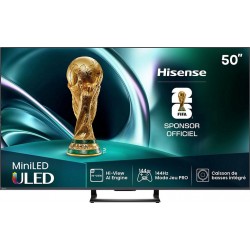 Hisense TV Mini Led 50U7Q 2025-50 pouces (126cm)