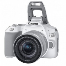 Canon EOS 250D + 18-55mm 18-55/4,0-5,6 IS STM 24,1MP 4K Blanc