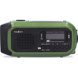 Nedis Radio DAB Radio DAB+ Alimenté par port USB Noir