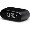 Lexon Réveil Minut ultra-compact Rechargeable Noir