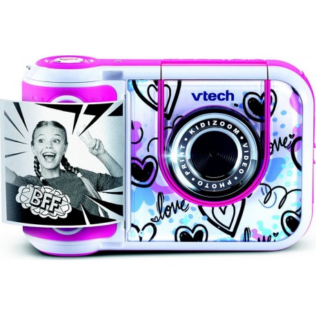 Vtech Appareil photo Instantané Kidizoom Print Cam rose