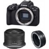 Canon Appareil photo Hybride EOS R50 + RF-S 18-45mm F4.5-6.3 IS STM