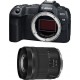 Canon Appareil photo Hybride EOS R8 + RF 24-105mm f/4-7.1 IS STM