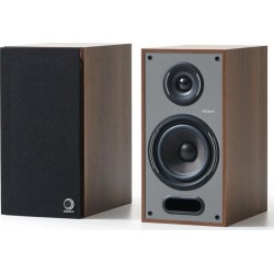 Elipson Enceinte bibliothèque Horus 6B Noyer et gris