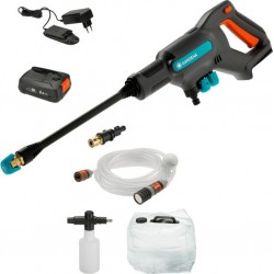 Gardena 14800-31 Nettoyeur moyenne pression à batterie AquaClean 24/18 V P4A Premium Set