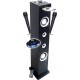 Inovalley Enceinte Bluetooth HP49CD-OVNI - 100W - USB BT FM, 2 Micros
