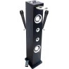 Inovalley Enceinte Bluetooth HP49CD-N - 100W - USB BT FM, 2 Micros