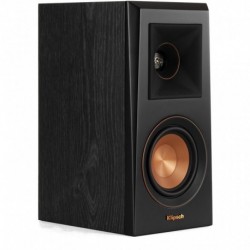 Klipsch Enceinte bibliothèque RP-400 M Ebony Vinyl x2