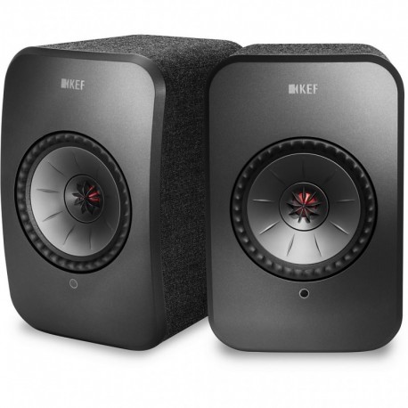 KEF Enceinte bibliothèque Enceinte sans fil LSX Wireless noire