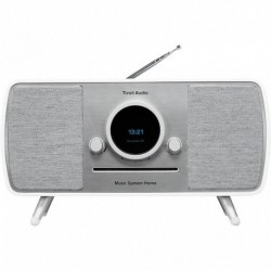 Tivoli Mini chaine hifi Chaîne HiFi Music System Home blanc/gris