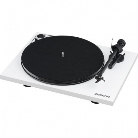 Pro-Ject Platine vinyle Essential III SB blanc FR OM10